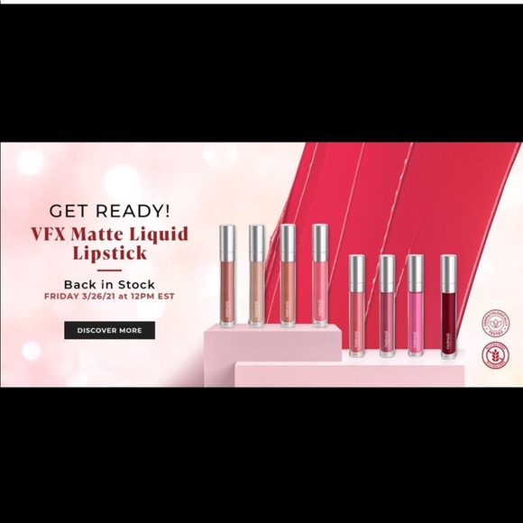 NWT Farmasi VFX PRO Matte Liquid Lipstick - Picture 5 of 6